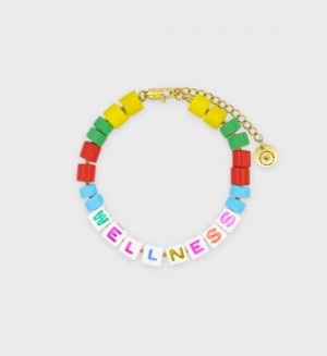 Women's Sporty And Rich Wellness Bead Bracelet Jewelry Multicolor | JFGObLtd8P2