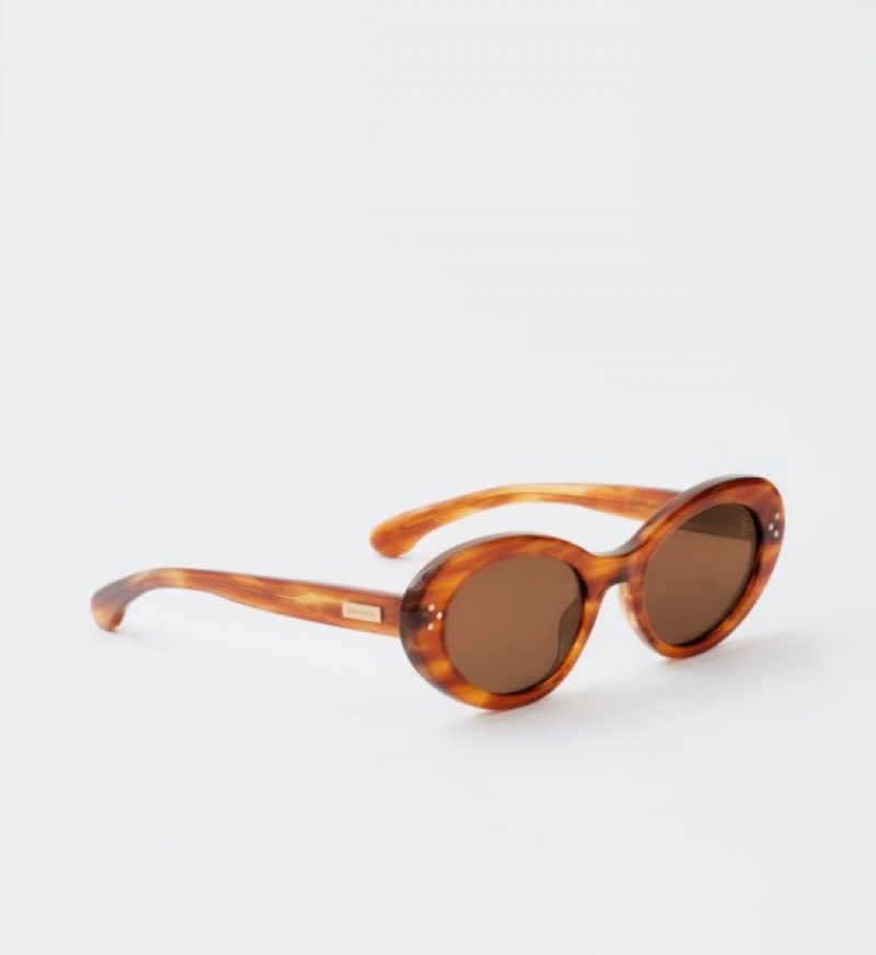 Women's Sporty And Rich Frame N.05 Eyewear Havana | ZyEYE5FglCk