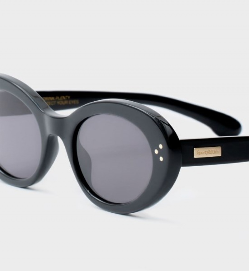 Women's Sporty And Rich Frame N.05 Eyewear Black | ZbTDikbYcAc