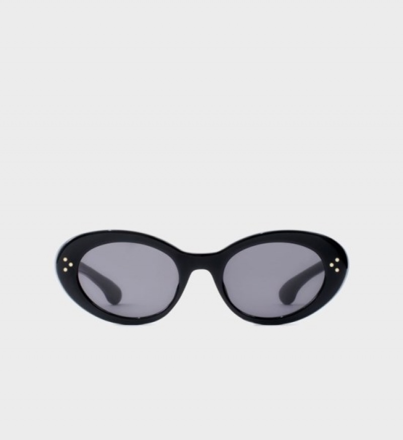 Women\'s Sporty And Rich Frame N.05 Eyewear Black | ZbTDikbYcAc