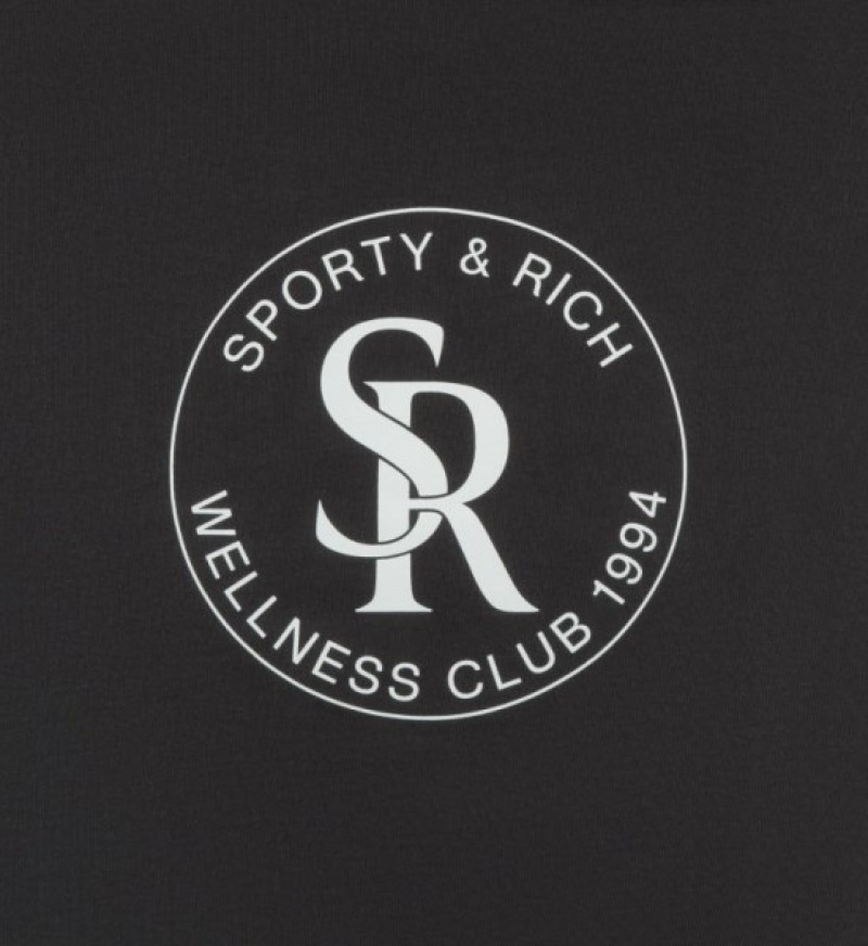 Women's Sporty And Rich S&R Sweatpants Black | LgijwPixgNc