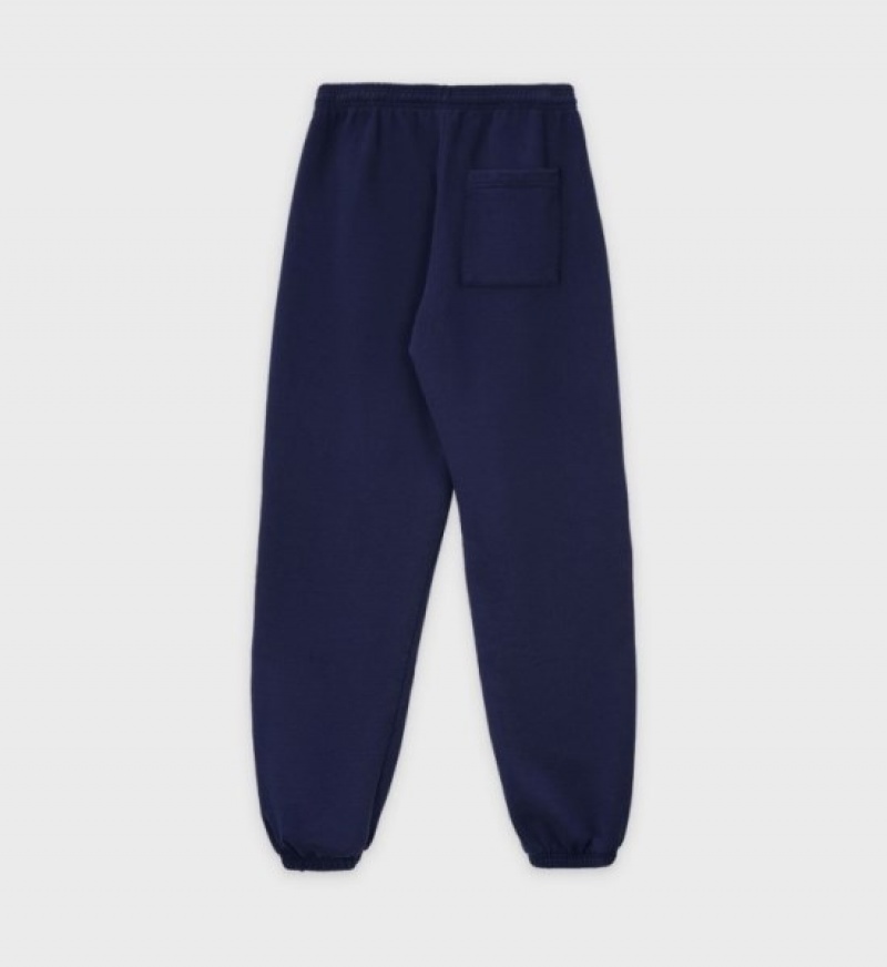 Women's Sporty And Rich Sports Sweatpants Navy / White / Red | Ab99vPuuHjO