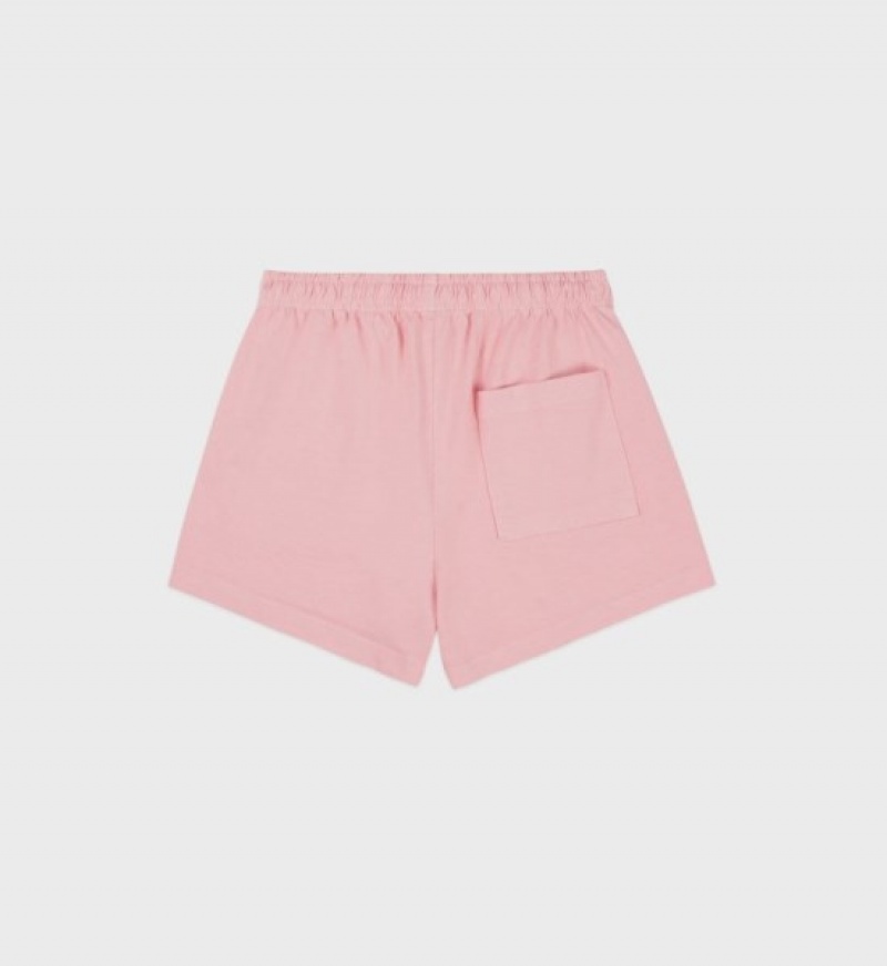 Women's Sporty And Rich Syracuse Disco Shorts Rose / White | z2uNMDX4Dyn