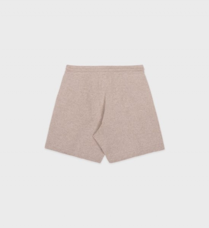 Women's Sporty And Rich Vendome Cashmere Shorts White | 8NSwJwKzJv8